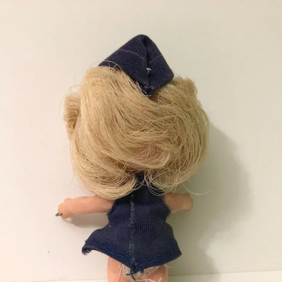 Vintage Liddle Kiddle Clone Doll 3 Inch Tall - Picture 7 of 16